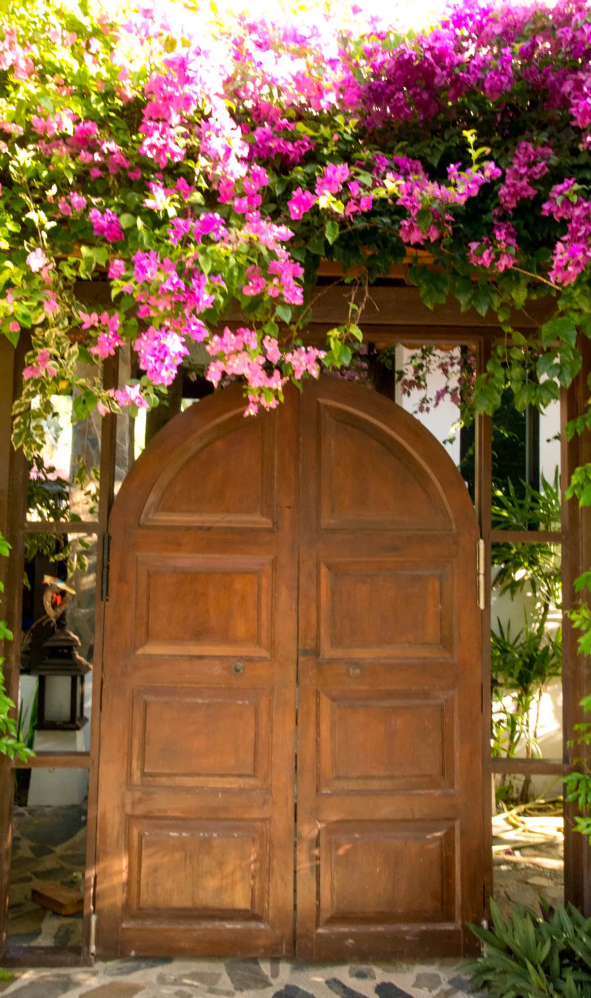Rustic Enterance Garden