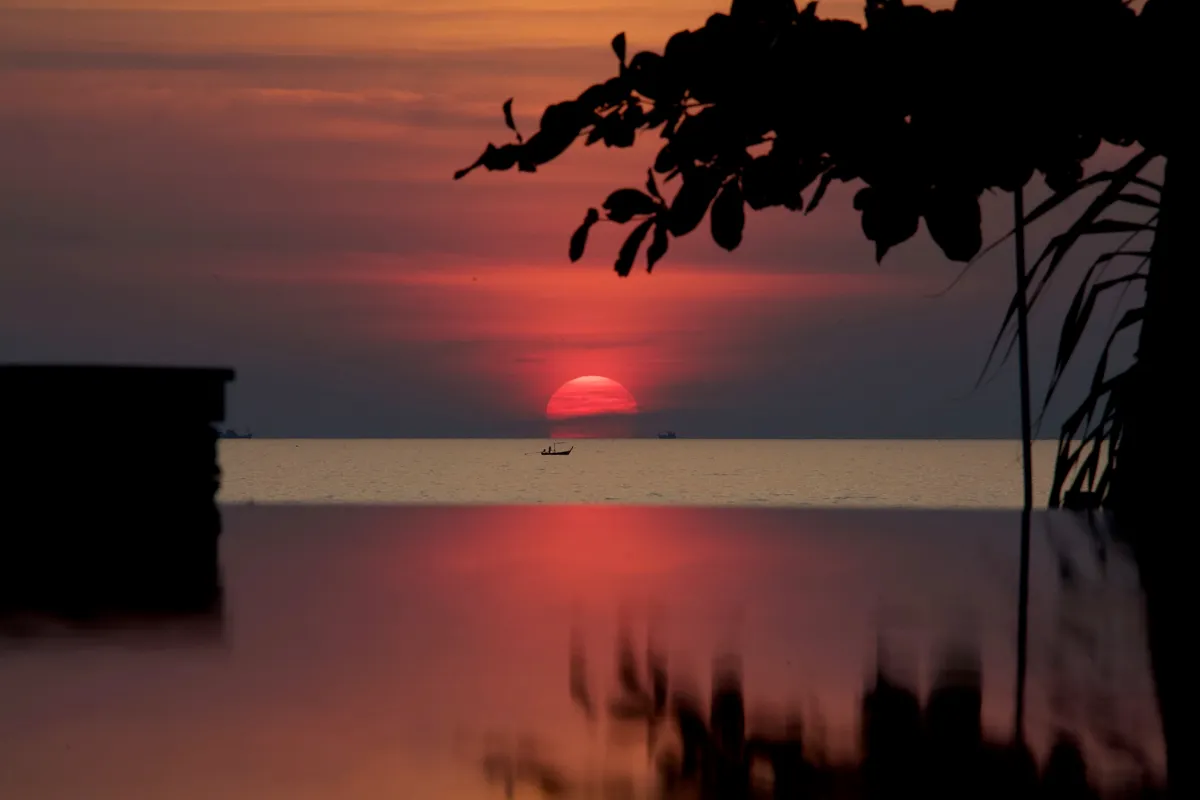 Infinity Pool, Ocean And Sunset